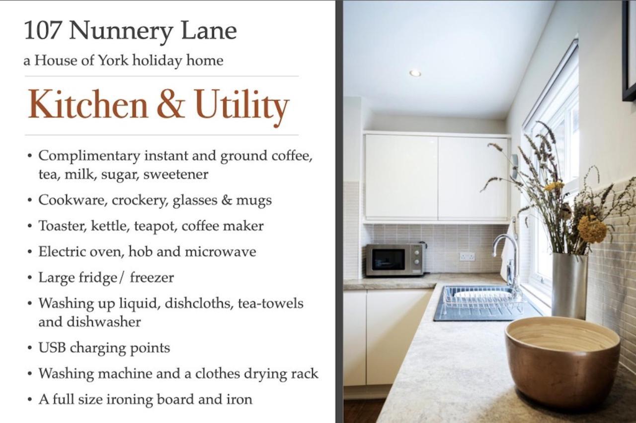 107 Nunnery Lane - A House Of York Holiday Home Dış mekan fotoğraf